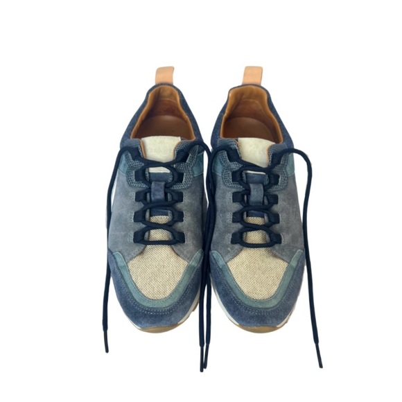 Sezane-Alex Blue multicolored sneakers - Picture 2 of 4